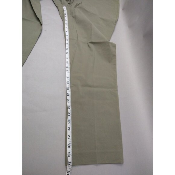 Jcrew Men’s Kenmare coolmax olive Khaki green Pants 32/32 - Picture 4 of 11